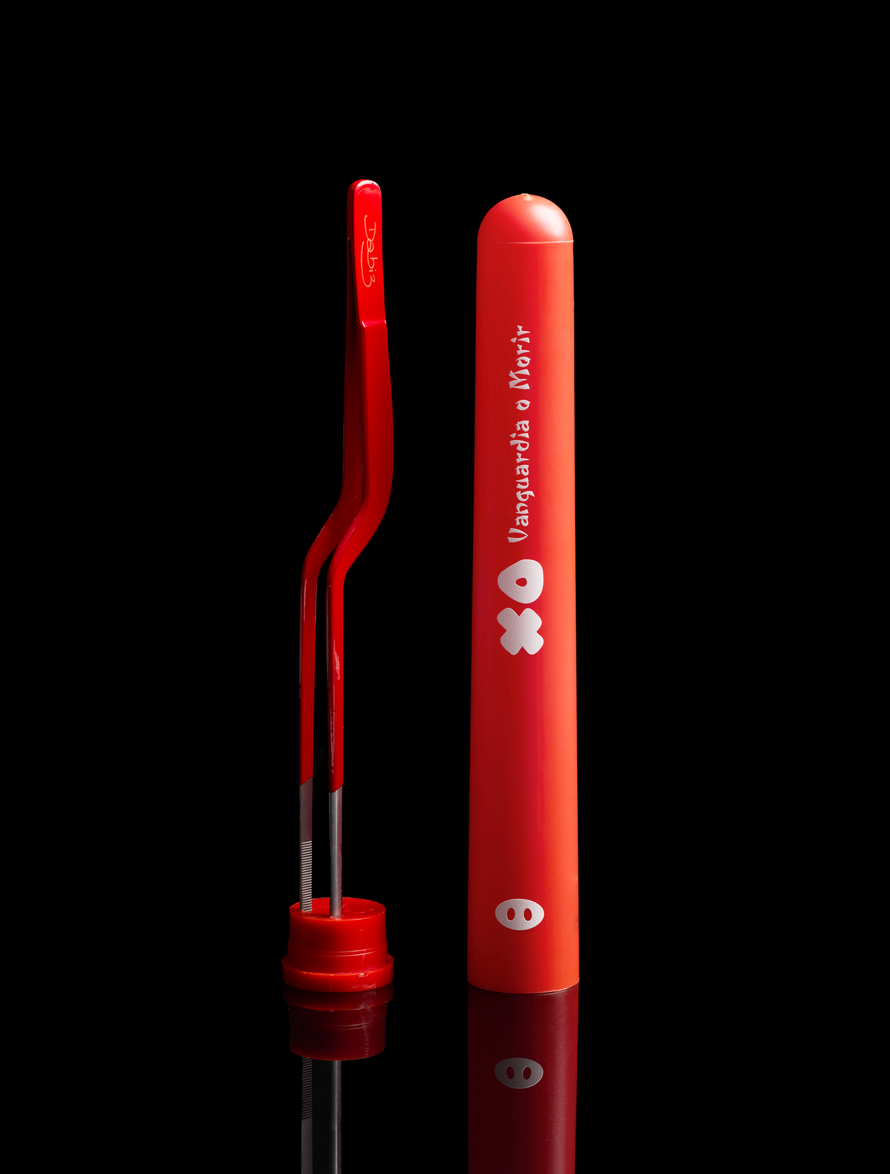 PINZAS XO FUNDA ROJA